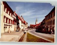 78183 W7713 Hüfingen FOTO KEINE AK VW Käfer Oldtimer Ort handschriftlich Foto Original aus Archiv eines Ansichtskartenverlages