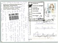 32257 W4980 Bad Randringhausen Werbe AK Sanatorium Kurhaus Ernstmeier mit Schwimmbad