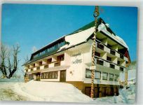 79874 W7821 Breitnau Winter Gasthaus Hotel Kreuz