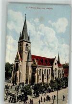 Kaposvar 1915 Foto AK Kath. Kirche