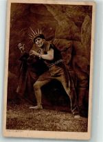 84137 W8313 Vilsbiburg Foto AK Liebfrauen-Festspiele Satan Foto Dubotzky
