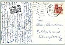 91327 W8556 Gößweinstein - Kirche Schloss