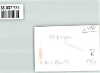 78183 W7713 Hüfingen FOTO KEINE AK Ev. Kirche Ort handschriftlich Foto Original aus Archiv eines Ansichtskartenverlages