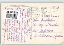 90530 W8508 Wendelstein , Mittelfr 1954 Foto AK Denkmal Schöner Brunnen Rathaus Marktplatz