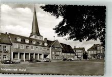 38154 W3308 Schöppenstedt Gebrauchsspuren Marktplatz Auto
