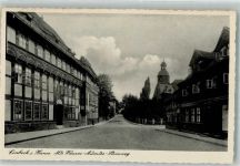 37574 W3352 Einbeck Foto AK Münster-Steinweg Fachwerkhäuser
