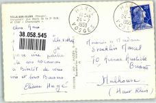 88270 Ville-sur-Illon 1959 Foto AK Denkmal Monument aux Morts de la 2.D.B. et Char