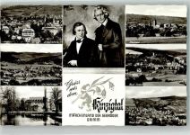36381 W6490 Schlüchtern Foto AK Kinzigtal Salmünster Bad orb Bad Soden