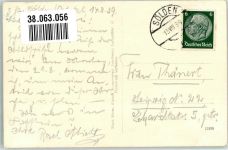 6450 Sölden 1939 Winter Wildspitze Gipfelkreuz Südgipfel