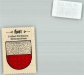 72160 W7240 Horb am Neckar Vignette Wappenmarke Kaffee Hag