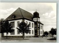 76287 W7512 Mörsch , Baden Foto AK Rathaus