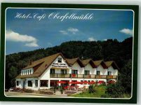 53902 W5358 Bad Münstereifel Foto AK Hotel Cafe Oberfollmühle