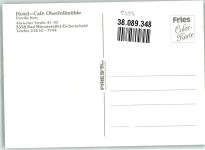 53902 W5358 Bad Münstereifel Foto AK Hotel Cafe Oberfollmühle