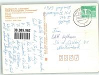 07343 O6860 Wurzbach 1989 Foto AK Hotel FDGB-Ferienheim Frankenwald