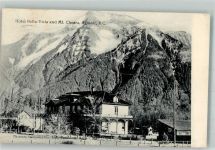 Vancouver 1908 Foto AK Hotel Bealla-Vista and Mt. Cheam Agassiz