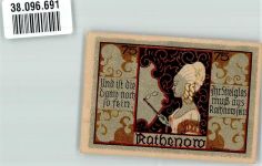14712 O1830 Rathenow Notgeldschein Notgeld 75 Pfennig
