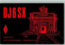 46483 W4230 Flüren 1970 FOTO KEINE AK Amateurfunk QSL-Karte