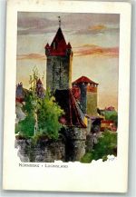 W8500 Nürnberg Luginsland Kley, H. Künstlerkarte