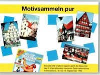 49074 W4500 Osnabrück 1994 Werbe AK 58. Ausstellungskarte vom Briefmarken Spiegel 3. Internationale Nordwest Briefmarkenbörse Osnabrücker Motive