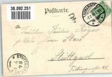 72488 W7480 Sigmaringen 1899 Foto AK Schloss
