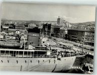 Rijeka Fiume Foto AK Hafen