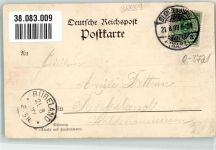 38889 O3721 Wendefurth 1899 - Panorama des Ortes mit Bodebrücke Verlag Lederbogen 252