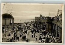 26757 W2972 Borkum 1928 Foto AK Wandelhalle Musikpavillon