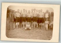 Fußballmannschaft Foto AK