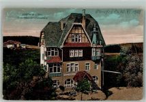 98559 O6055 Oberhof , Thüringen 1920 Gebrauchsspuren Pension Eisenbahn-Erholungsheim