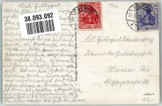 98559 O6055 Oberhof , Thüringen 1920 Gebrauchsspuren Pension Eisenbahn-Erholungsheim