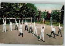 Mit Kegeln Turnen 1915 Gebrauchsspuren