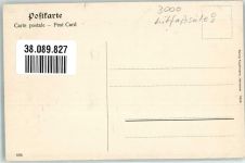 30159 W3000 Linden Foto AK Rathaus Litfaßsäule