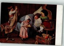 Der eingebildete Kranke Hanfstaengel`s Künstlerkarte Nr. 38 Kaulbach, H. von Künstlerkarte