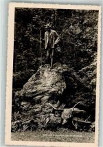 Bad Ischl Kaiserjagdstandbild Franz Josef Denkmal Foto AK