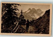 87561 W8980 Einödsbach - Mädelegabel Hochfrottspitze Trettach