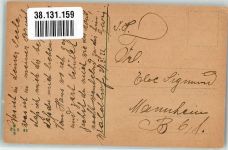 Humor Vagabund Sie liebt mich WSBS 83 Scheuermann, W. Künstlerkarte