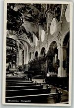 88427 W7953 Bad Schussenried 1930 - Chorgestühl der Pfarrkirche St. Magnus