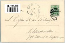 55116 W6500 Mainz a Rhein 1903 - Adelskorrespondenz Dom