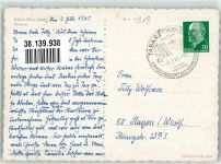 99891 O5808 Tabarz , Thüringerw 1965 Foto AK Straßenbahn Waldbahn Cafe