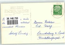 83626 W8155 Weyarn 1958 Foto AK Mangfallbrücke Gasthaus Pension Weiglmühle