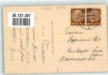 39261 O3400 Zerbst 1937 Foto AK Turm der Stadtmauer
