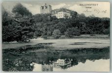 O4303 Ballenstedt Schloss Dr. Trenkler & Co. 1906 Gebrauchsspuren
