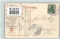 O4303 Ballenstedt Schloss Dr. Trenkler & Co. 1906 Gebrauchsspuren