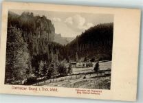 99897 O5809 Tambach-Dietharz , Thüringer Wald 1914 - Dietharzer Grund Falkenstein Gasthaus