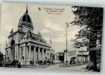 Brüssel Bruxelles Ausstellungen Foto AK Ausstellung 1910 Pavillon du Brésil