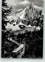 74400 Chamonix-Mont-Blanc Foto AK Bergbahn Mont Blanc
