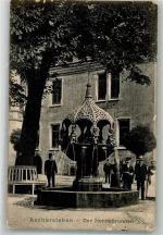 06449 O4320 Aschersleben , Sachs-Anh 1915 - Der Hennebrunnen