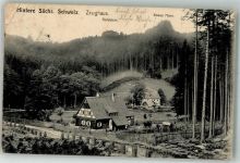 01855 O8360 Sebnitz 1911 Gebrauchsspuren Zeughaus Goldstein Böses Horn