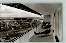 72227 W7271 Egenhausen , Württ Foto AK Kurhaus Bergfrieden