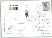 Clerf Clervaux 1962 Foto AK